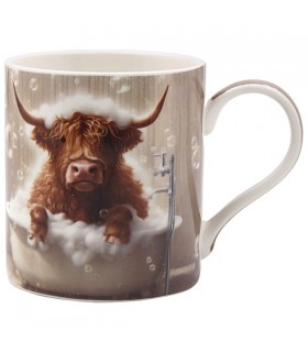 MUG VACHE HIGHLANDS BAIN 300ML SET DE 6
