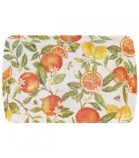 PLATEAU PM ORANGES/CITRONS C6 24X15