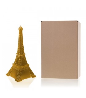 BOUGIE TOUR EIFFEL GOLD 70H 33X14.5X14.5