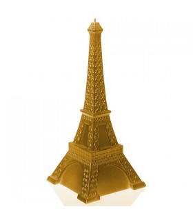 BOUGIE TOUR EIFFEL GOLD 70H 33X14.5X14.5