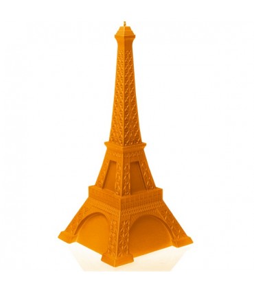 BOUGIE TOUR EIFFEL ORANGE 70H 33X14.5X14.5
