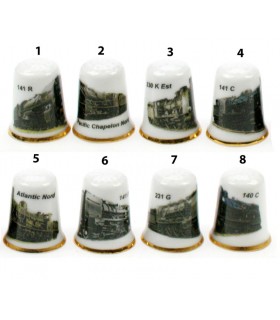 DE LES LOCOMOTIVES A VAPEUR ANCIENNES 8 MODELES ASSORTIS