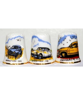 DE VOITURES DES ANNEES 60 6 MODELES ASSORTIS