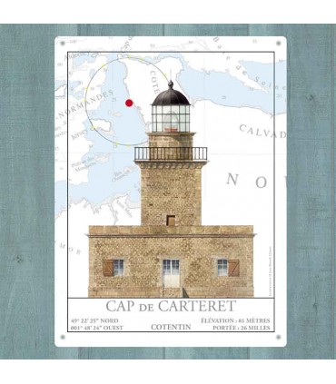 PLAQUE 15X20 CARTERET C2