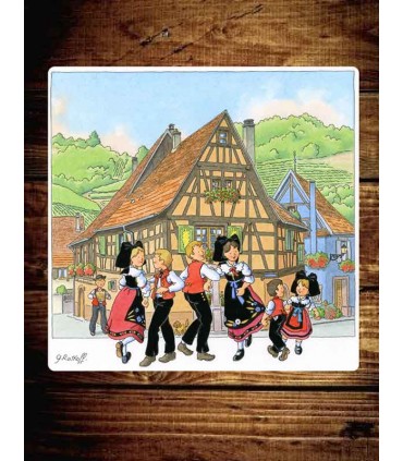 PLAQUE 15X20 DANSE C2