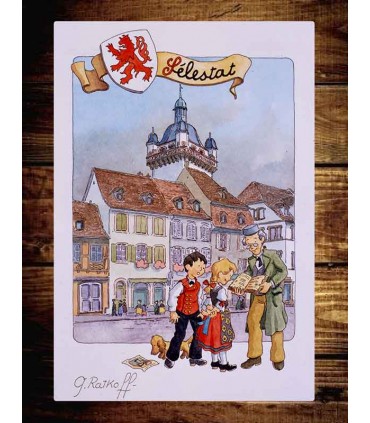 PLAQUE 15X20 SELESTAT C2