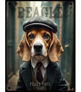PLAQUE 20X30 BEAGLE C2