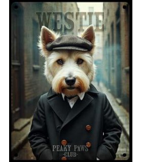 PLAQUE 20X30 WESTIE C2
