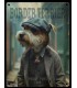 PLAQUE 20X30 BORDER TERRIER C2