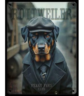 PLAQUE 20X30 ROTTWEILER C2