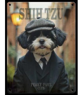 PLAQUE 20X30 SHIH TZU NB C2