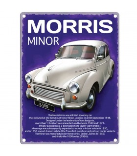 PLAQUE 30X40 MORRIS MINOR C2