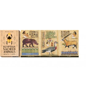 CARTES D'INSPIRATION ORACLE EGYPTIAN SACRED ANIMALS