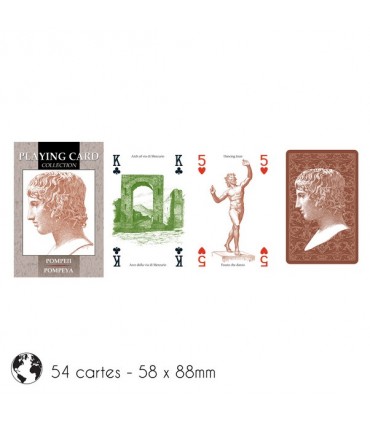 JEU DE CARTES POMPEII