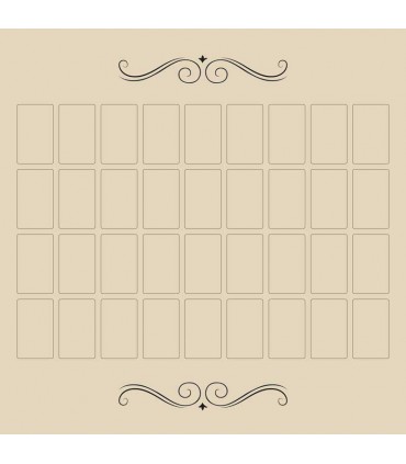 TAPIS GRAND TABLEAU LENORMAND 60X60CM