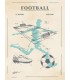 PLAQUE 30X40 FOOTBALL RETRO C2
