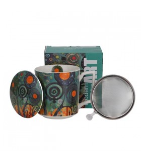 TISANIERE FILTRE 400ML MODERN TWISTED TREES C3