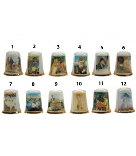 DE LES IMPRESSIONNISTES 12 MODELES ASSORTIS