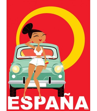 PLAQUE 30X40 ESPANA C2