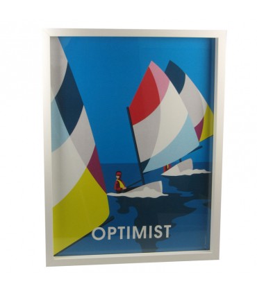 CADRE BLANC 30X40 C3