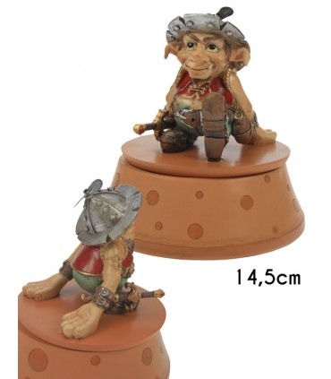 BOITE LE ZIZANEUR 14.5X14.5X14.5CM*